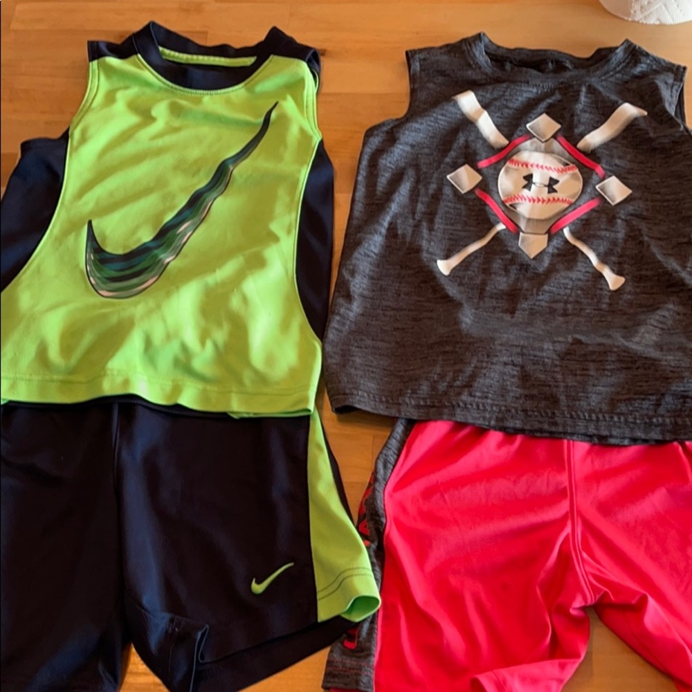 Boys athletic outfits